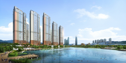 넓고 쾌적한 호수공원...그린 프리미엄 ‘쏠쏠’