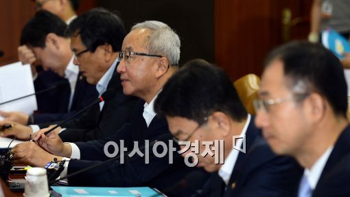 [포토]모두발언하는 현오석 경제부총리