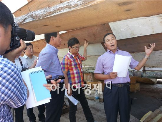 여수시 전라좌수영 거북선  “가장 실물에 가까게 복원”