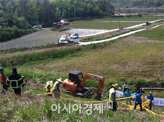 장흥군, 태풍대비 수리시설물 안전관리  일제점검 실시