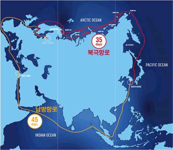 현대글로비스, 다음달 15일 '북극항로' 운항 개시