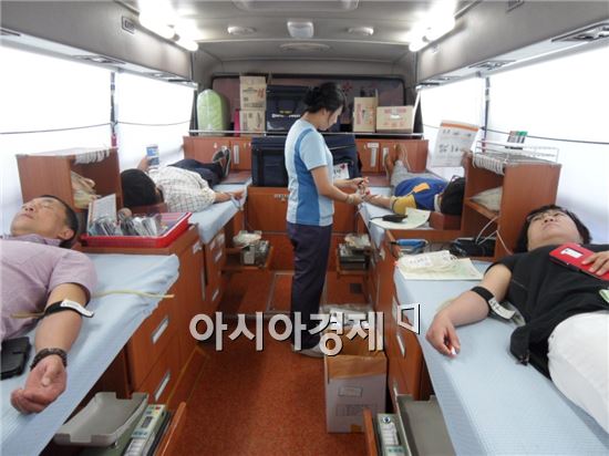 한국농어촌공사 곡성지사, 사랑의 헌혈운동 참여