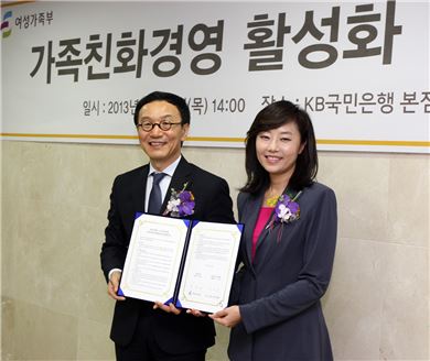 [포토]국민은행-여성부 업무협약식