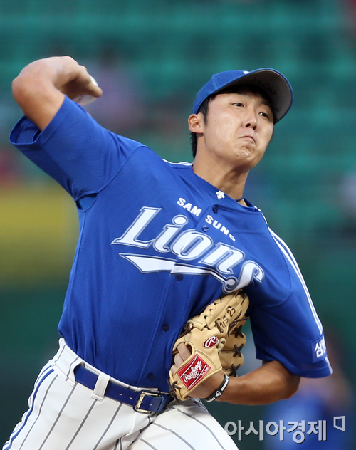 [포토] 삼성 배영수 역투