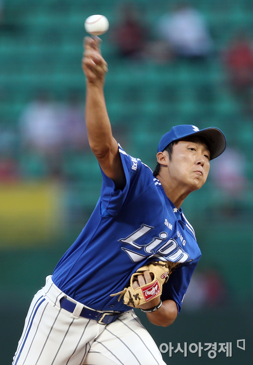 [포토] 배영수 '연패 끊자'