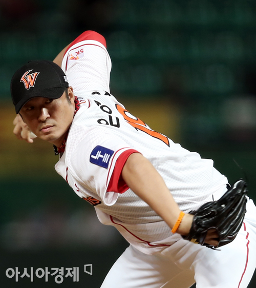 [포토] 역투하는 SK 임경완