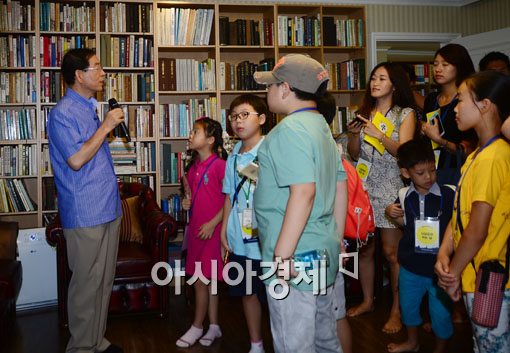 [포토]서울시장의 서재 