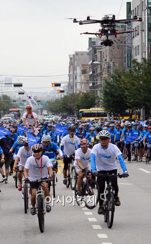 [포토]'즐겁게 출발해요~'
