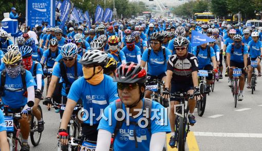 [포토]'즐거운 마음으로 출발~'