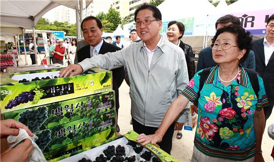 지난해 열린 동작구 직거래장터 