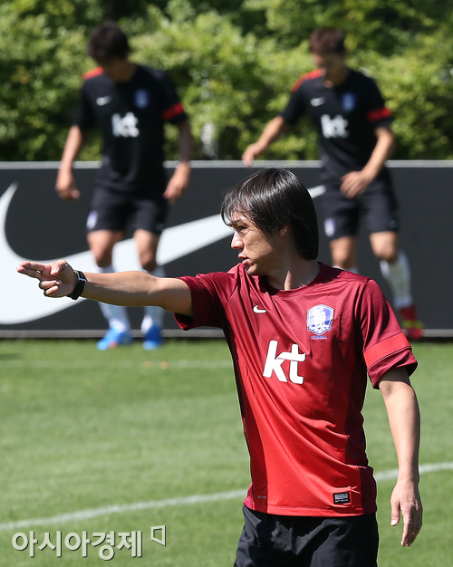 [포토] 홍명보 감독 '한국형 축구의 완성을 위해'