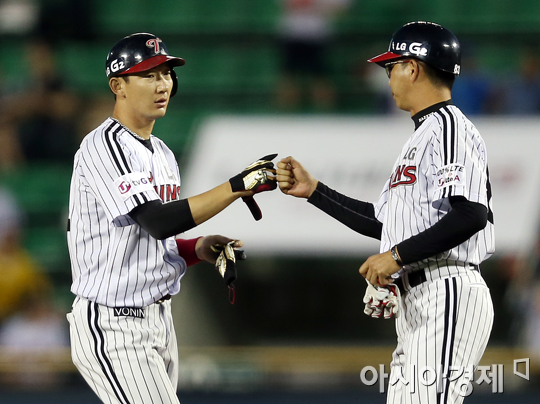 [포토] 손주인 '펜스 맞히는 적시타!'