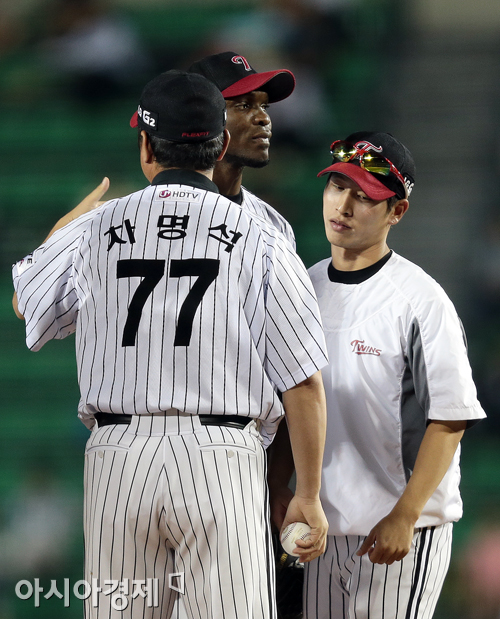[포토] 강판당하는 리즈 '내려갈 때가 되었나'
