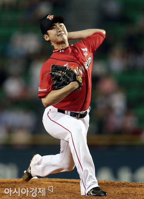 [포토] 역투하는 SK 진해수