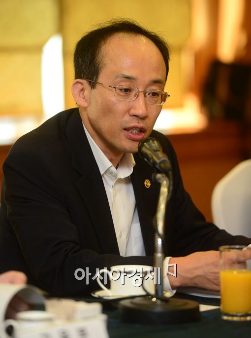 [포토]모두 발언하는 추경호 기획재정부 차관 