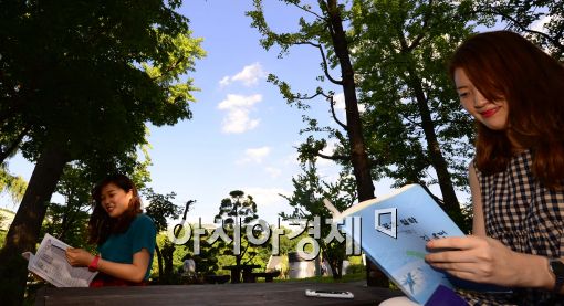 [포토]방학을 마치고, 가을 분위기 물씬 풍기는 캠퍼스