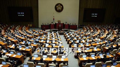 이석기 체포동의안, 물리적 충돌없이 일사천리 진행