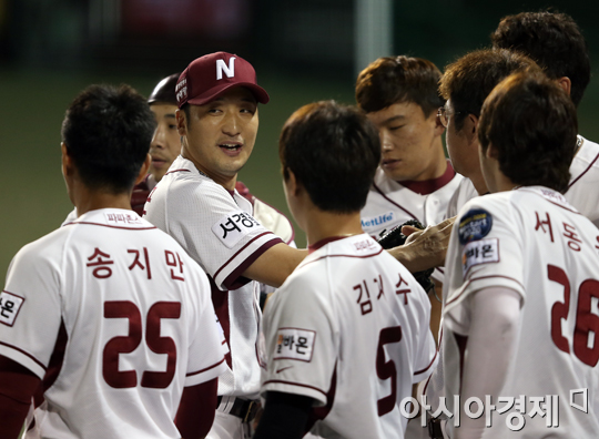 [포토] 이택근 '수비 대단했죠?'