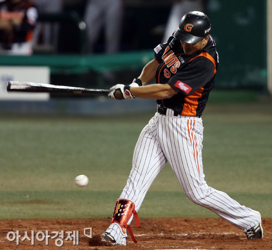 [포토] 이인구 '뼈 아픈 병살타'