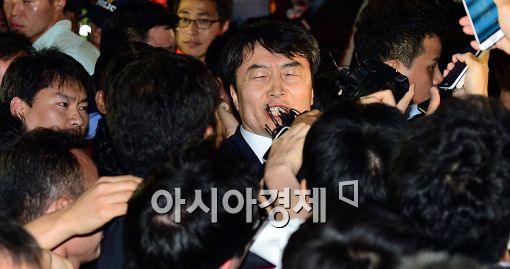 [포토]끝까지 결백 주장하는 이석기 의원