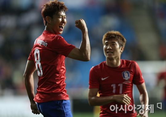 '유럽파 특수' 홍명보호, 아이티 대파 데뷔 승 장식(종합)