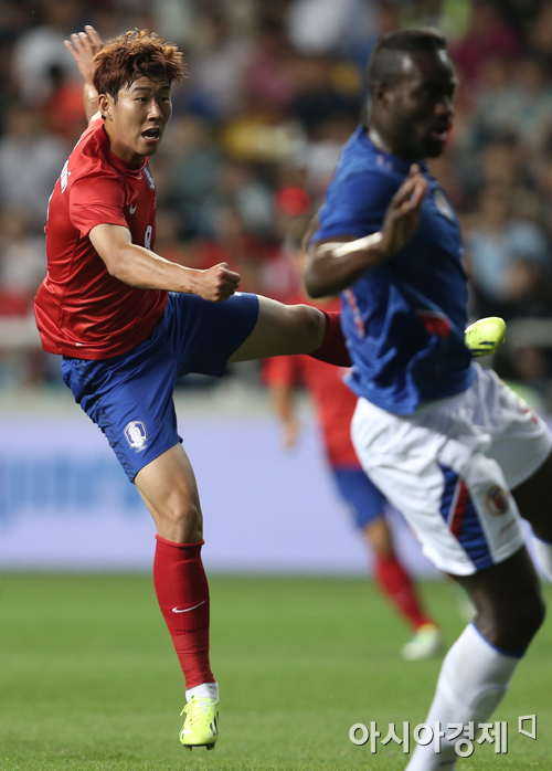 [포토] 손흥민 '들어갔나'