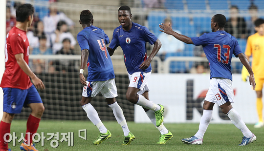 [포토] 아이티 벨포트의 동점골