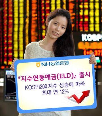 농협銀, 최고 연 12% 고수익 지수연동예금 출시