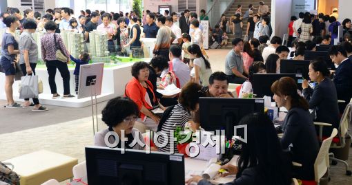 [포토]달아오르는 아파트 분양시장