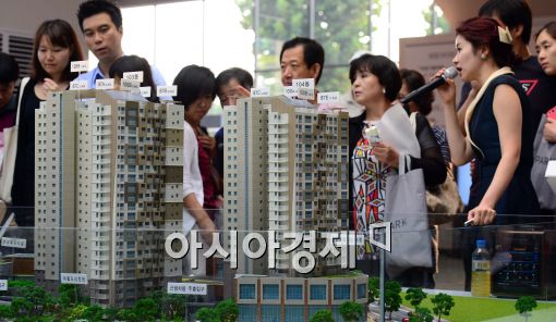 [포토]불 붙은 아파트 분양, 내 집은 어디에?