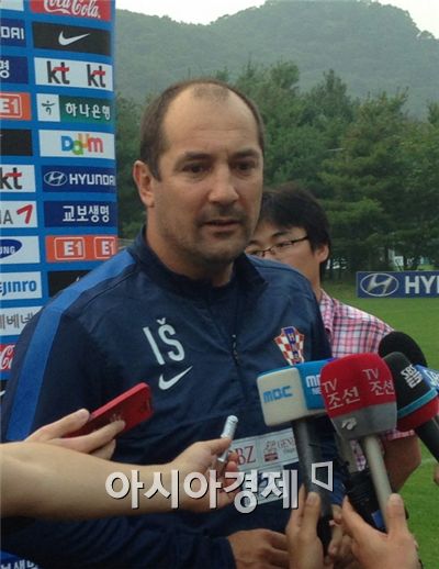 이고르 스티마치 크로아티아 대표팀 감독[사진=전성호 기자]
