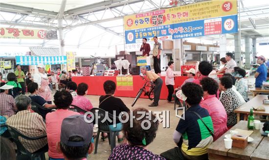 곡성군 산하 전 기관, 전통시장 가는 날 행사 추진