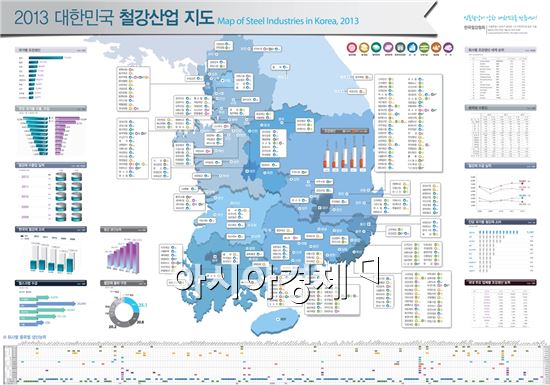 철강협회, 2013년도 철강지도 제작