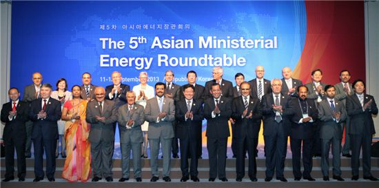 [포토]제5차 아시아에너지 장관회의' 참석자는