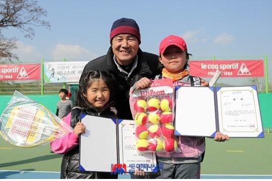 '테니스 스타' 이형택, 고향 횡성서 주니어 대회 개최