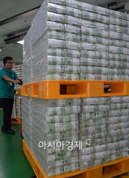 [포토]추석 앞두고 한국은행 자금 방출 
