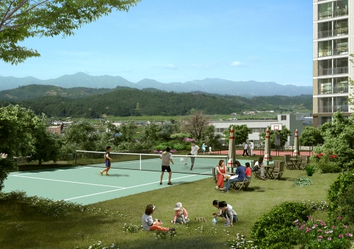 몸도 마음도 힐링, 배산임수 친환경 아파트에 살어리랏다