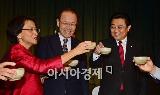 [포토]3자 회담 이틀 앞두고