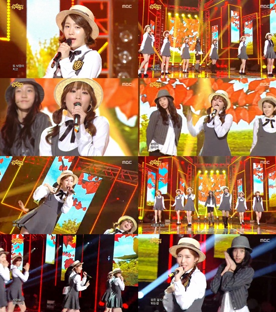 '음악중심' 파이브돌스, 고혹적인 '가을의 여인'