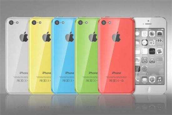 애플, 가격 낮춘 아이폰5c…5개국에서 제한적 출시 