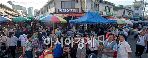 [포토]북적이는 재래시장
