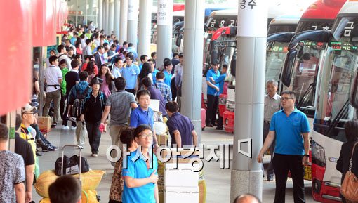 [포토]고향가는 설렘