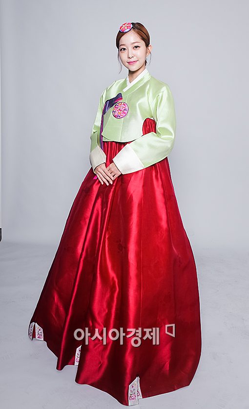 [포토]김가은, 단아한 한복 자태