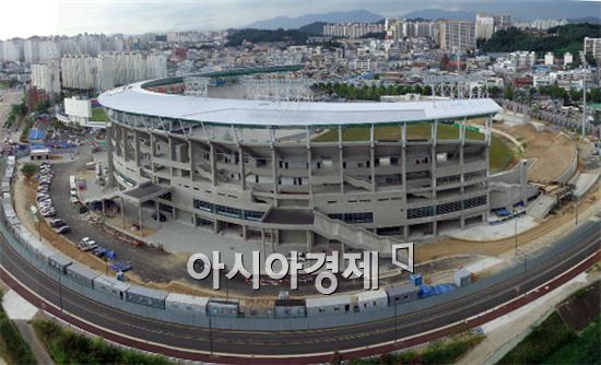 광주 새 야구장 "광주-KIA 챔피언스 필드"  모습 드러내