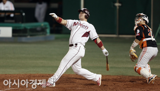'33호포' 박병호, 개인 시즌 최다 홈런 또 경신