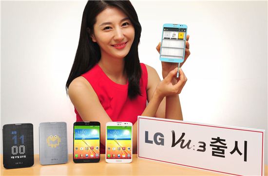 LG전자, 80만원대 'LG 뷰 3' 27일 출시…갤노트3에 맞불