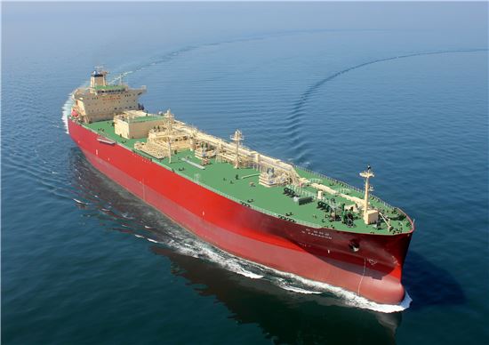 SK해운의 친환경 초대형 LNG선(사진=아시아경제 DB)