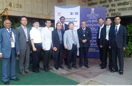 대한토목학회, 인도토목학회와 국제학술교류회 개최