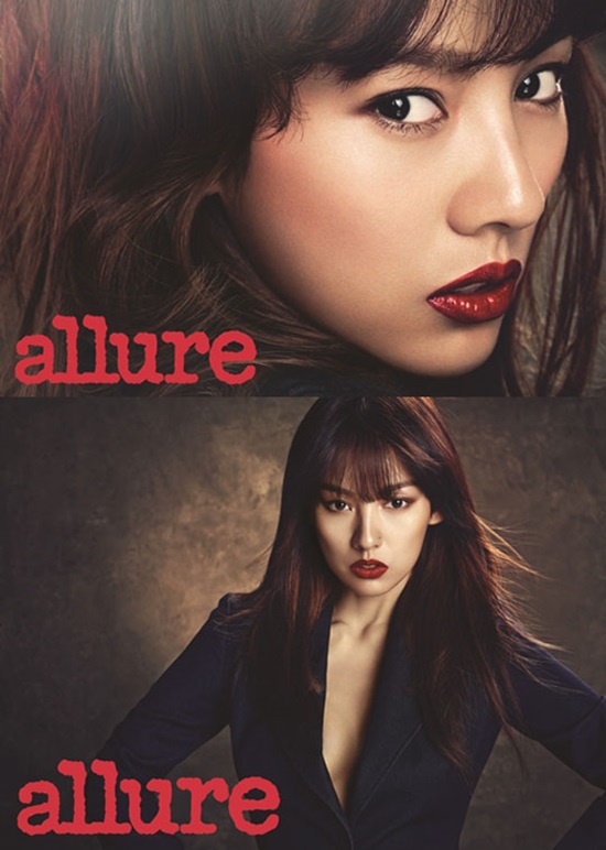 이효리, 새빨간 입술로 '농염 매력' 발산