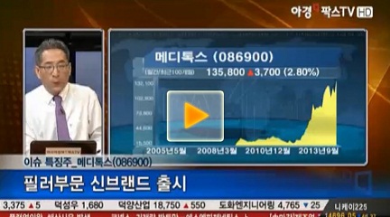 [이슈특징주]메디톡스, 하반기 실적 급호전